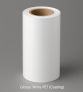 Glansig vit PET (beläggning)