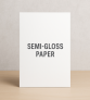 Halvglättat papper